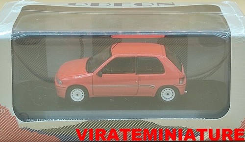 Peugeot 106 rallye rouge - rouge, odeon